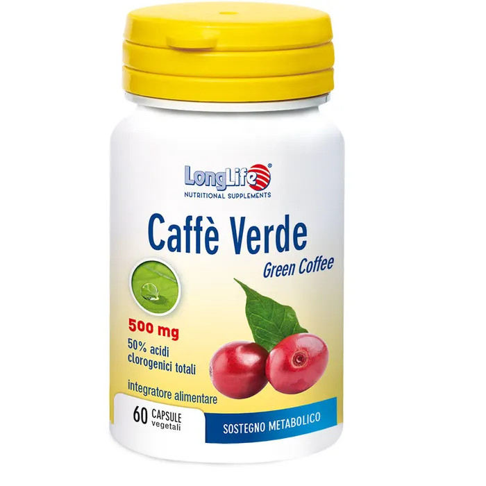 Caffè Verde Longlife Integratore Sostegno Metabolico 60 Capsule - Longlife
