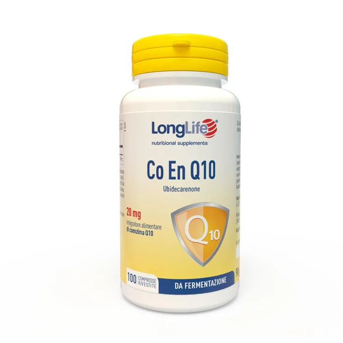 Co En Q10 20mg Integratore Alimentare 100 Compresse - LongLife
