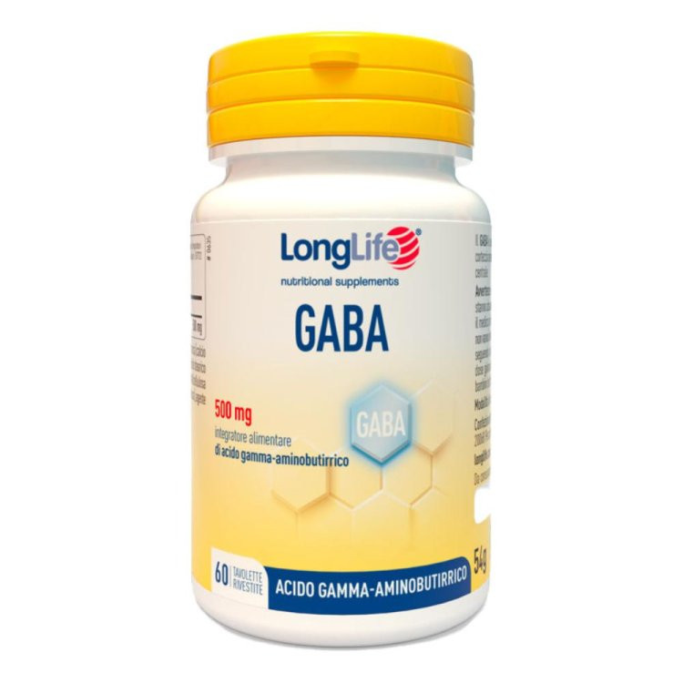GABA 500mg LongLife Integratore Benessere Mentale 60 Tavolette - LongLife