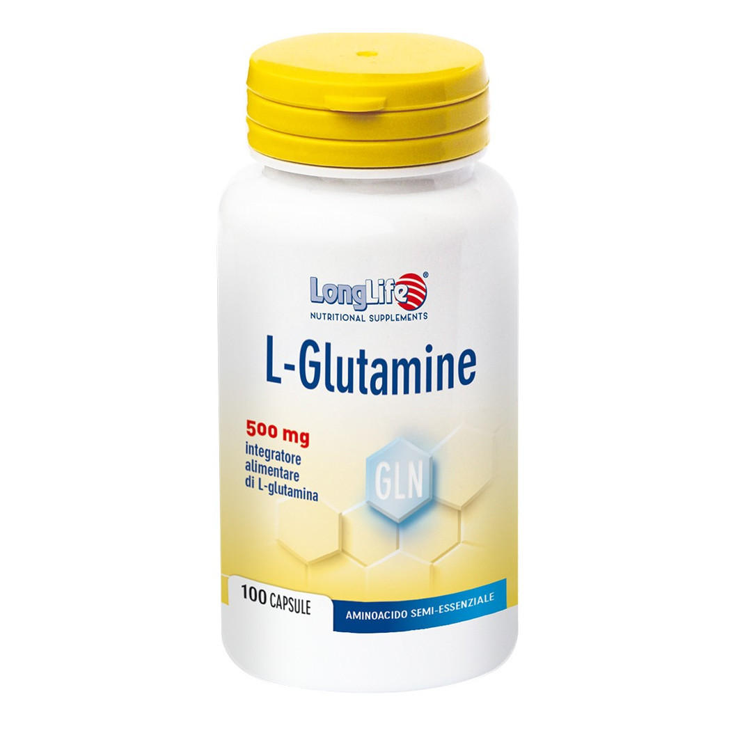 L-Glutamina Longlife 100 Capsule - Longlife