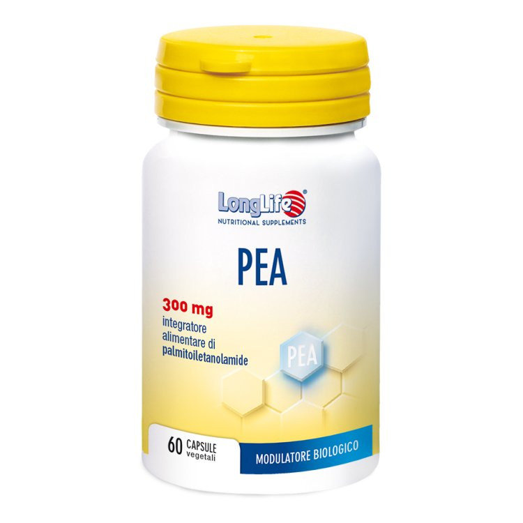 Pea Longlife Integratore Alimentare Palmitoiletanolamide 60 Capsule - Longlife
