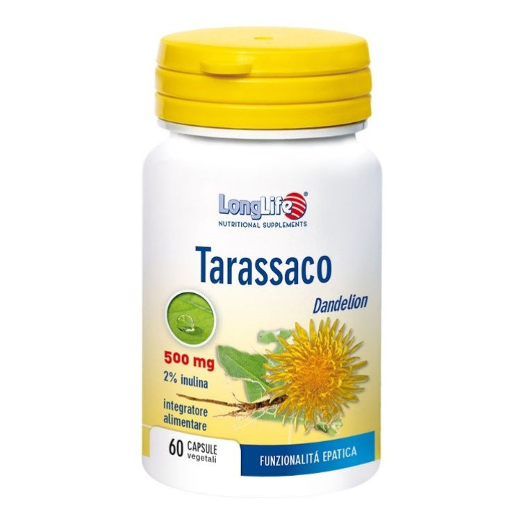Tarassaco Integratore Alimentare Supporta Digestione 60 Capsule - Longlife