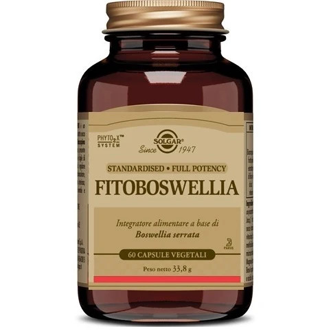 Fitoboswellia Integratore Funzione Digerente e Articolare 60 Capsule Vegetali - Solgar