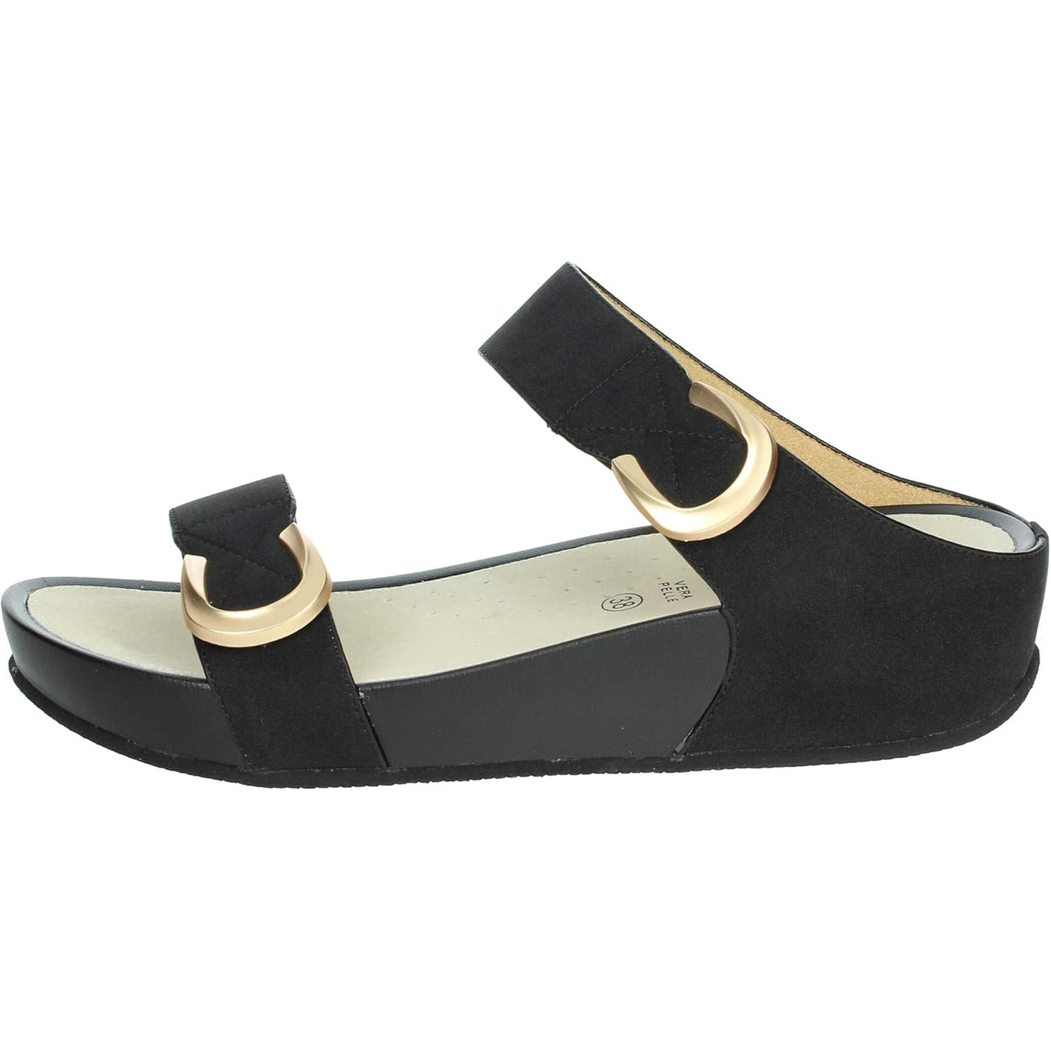 Ciabatta Donna Sintetica Nera Grunland C9dira - Grunland