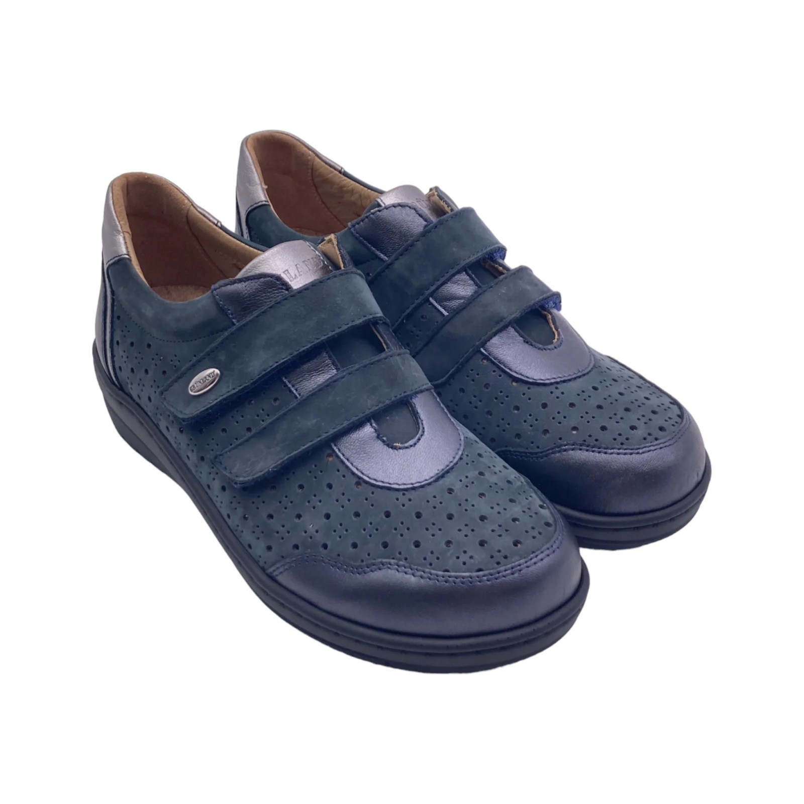 Scarpe Donna Sintetico Navy F6sace - Grunland