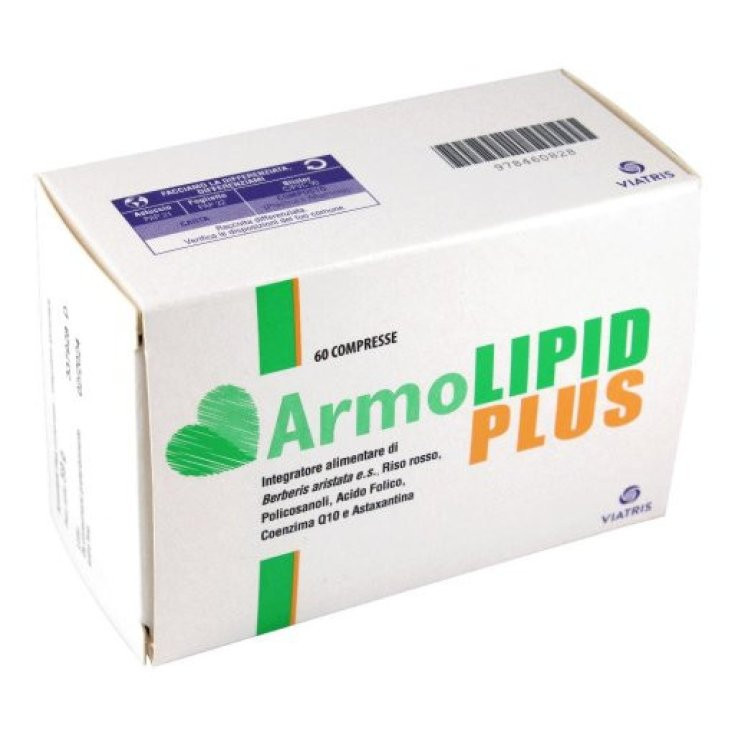 Armolipid Plus Integratore per Colesterolo 60 Compresse - GMM FARMA