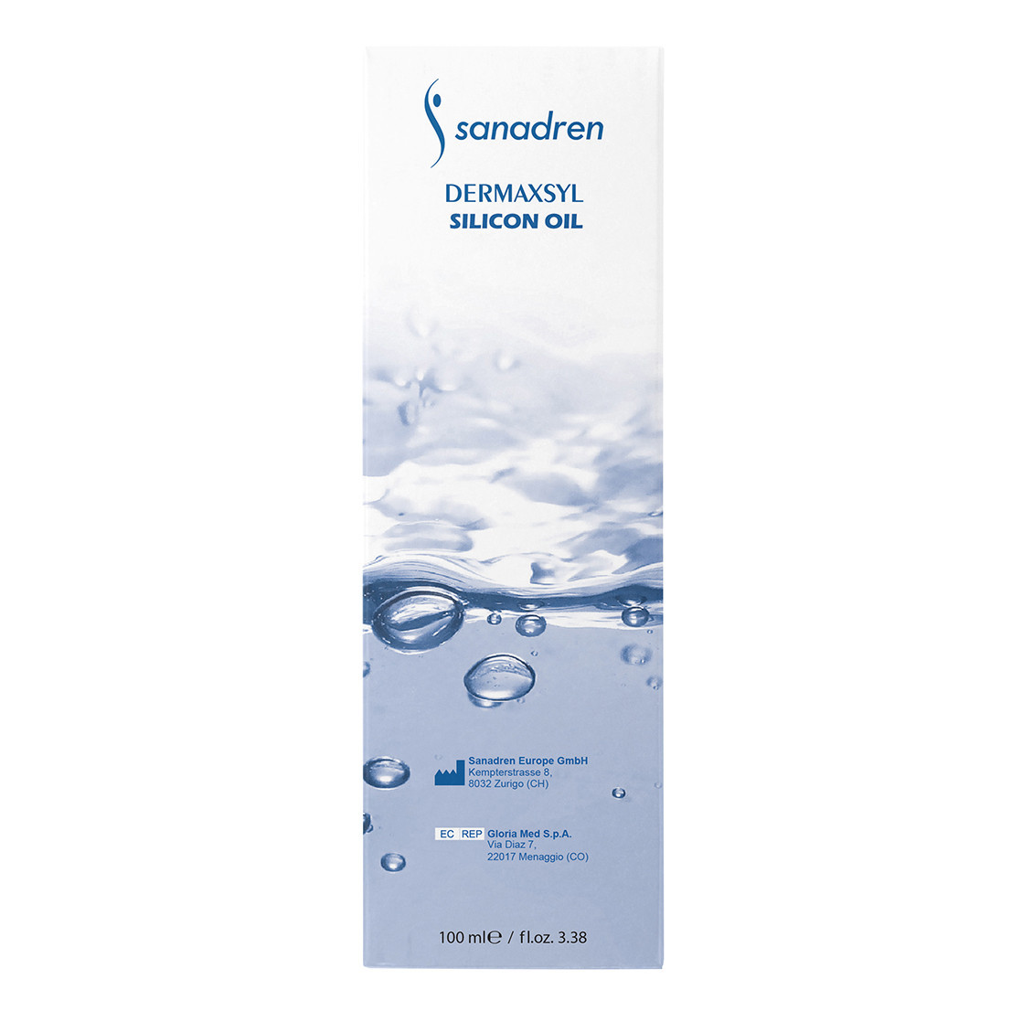 Dermaxsyl Silicon Oil Smagliature 100 ml - Sanadren Europe GmbH