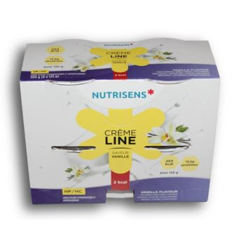 Cremeline 2Kcal Vaniglia 4x125g Parafarmaco/Dispositivo Medico - Nutrisens