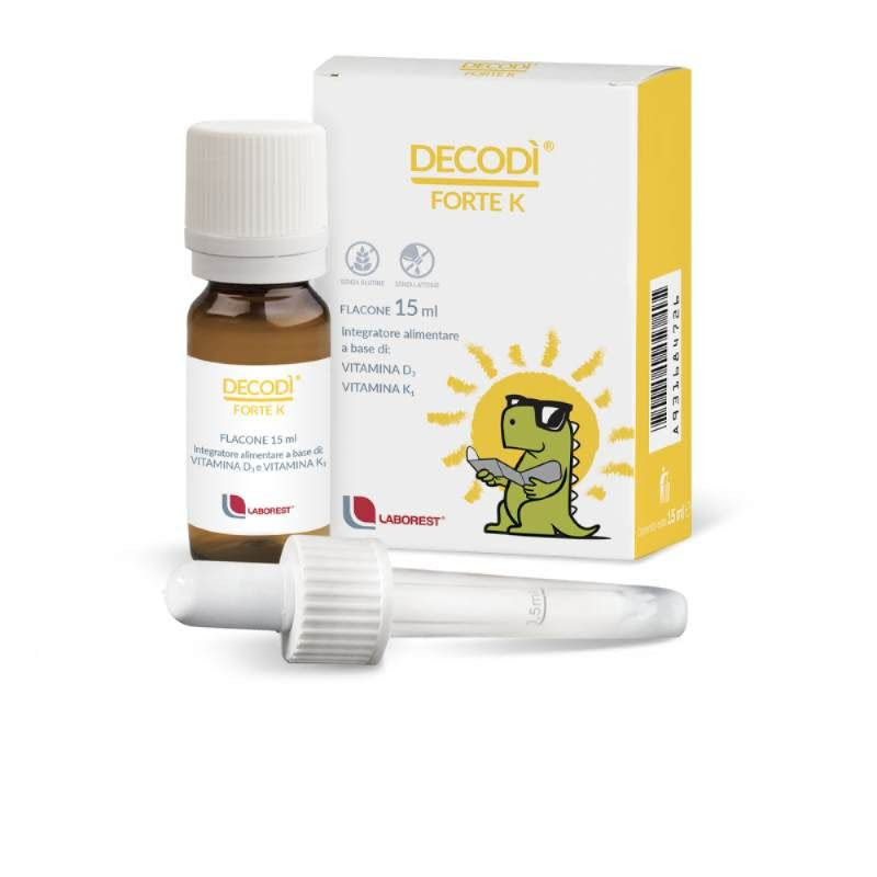 Decodì K Forte Integratore Vitamina D e K 15ml - Uriach