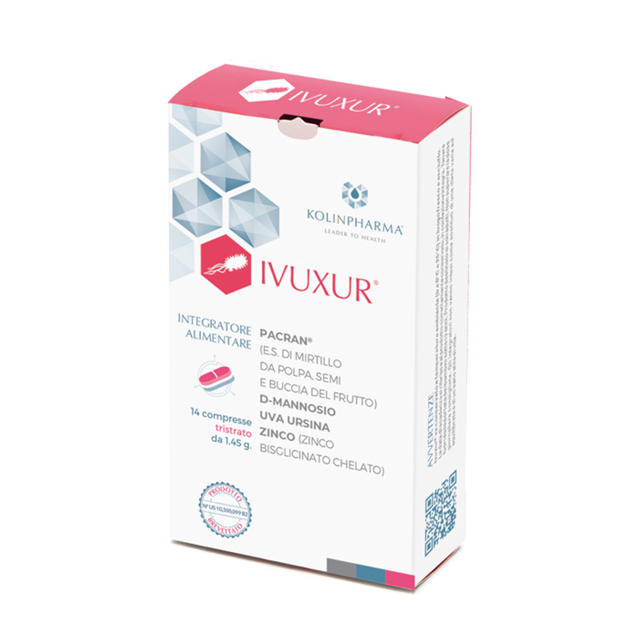 Ivuxur Integratore per le Vie Urinarie 14 Compresse - Kolinpharma