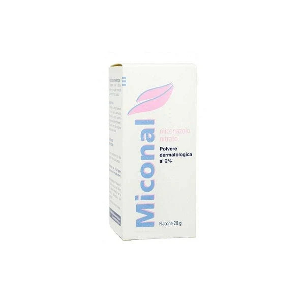 Miconal Polvere Dermatologica Antimicotica 20 g - Miconal