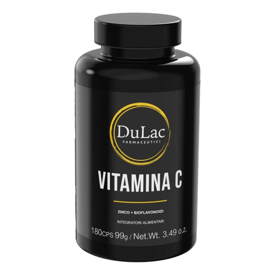 Vitamina C 1000 Integratore Supporto Immunitario 180 Capsule - Dulac