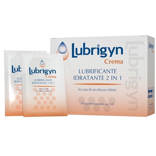 Lubrigyn Crema Vaginale Idratante e Lubrificante 20 Bustine 2ml - Lubrigyn