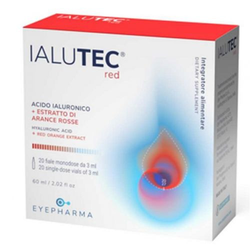 Integratore Ialutec Red in Fiale Monodose 3 ml, 20 Fiale - Eyepharma