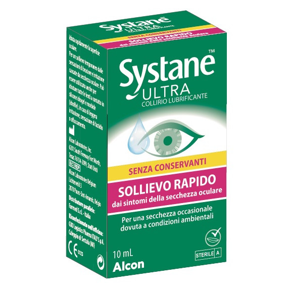 Collirio Lubrificante Ultra Senza Conservanti 10ml - Systane
