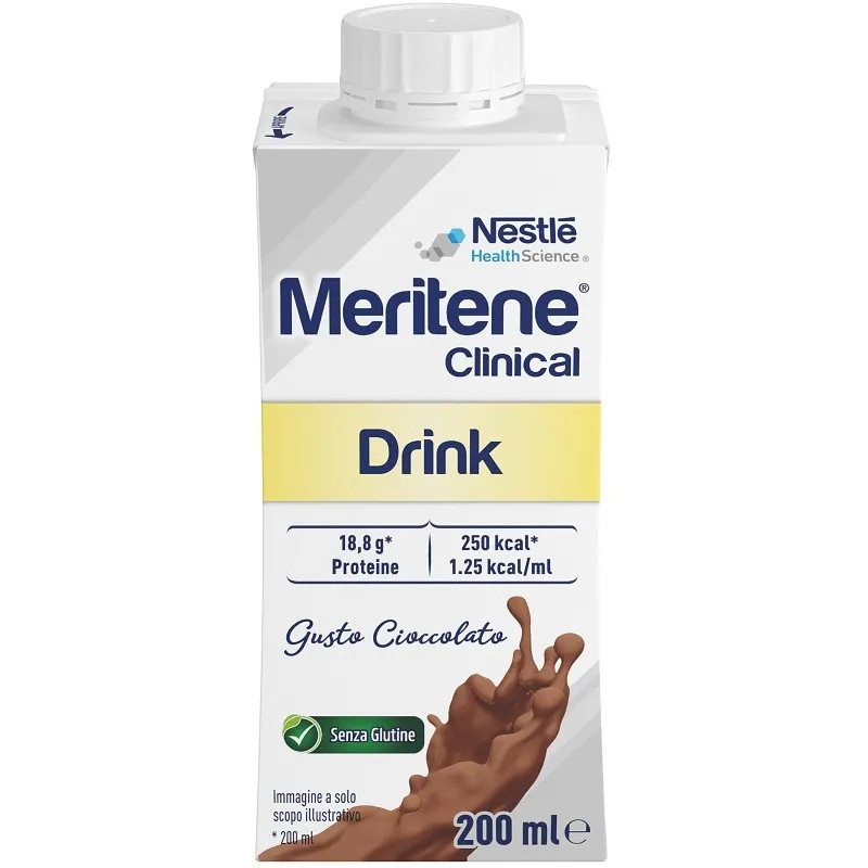 Meritene Clinical Drink Cioccolato 200 ml - Meritene