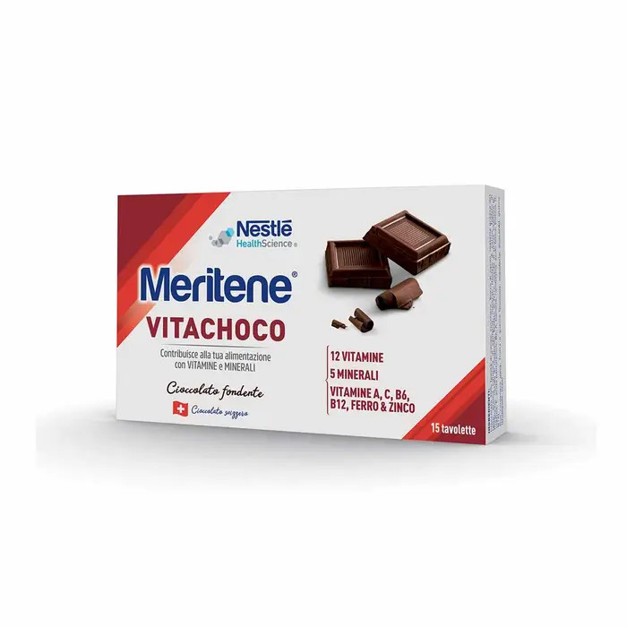 Meritene Vitachoco Fondente Integratore Vitamine e Minerali 75g - Meritene