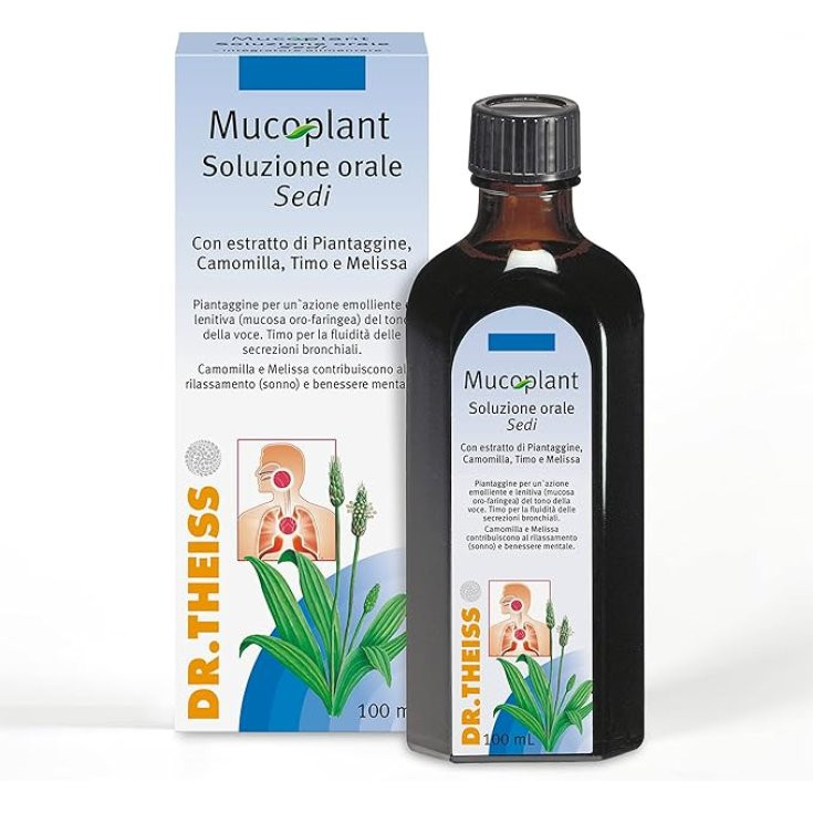 Dr Theiss Mucoplant Sedi Soluzione Orale per Benessere Vie Respiratorie 100ml - Dr Theiss
