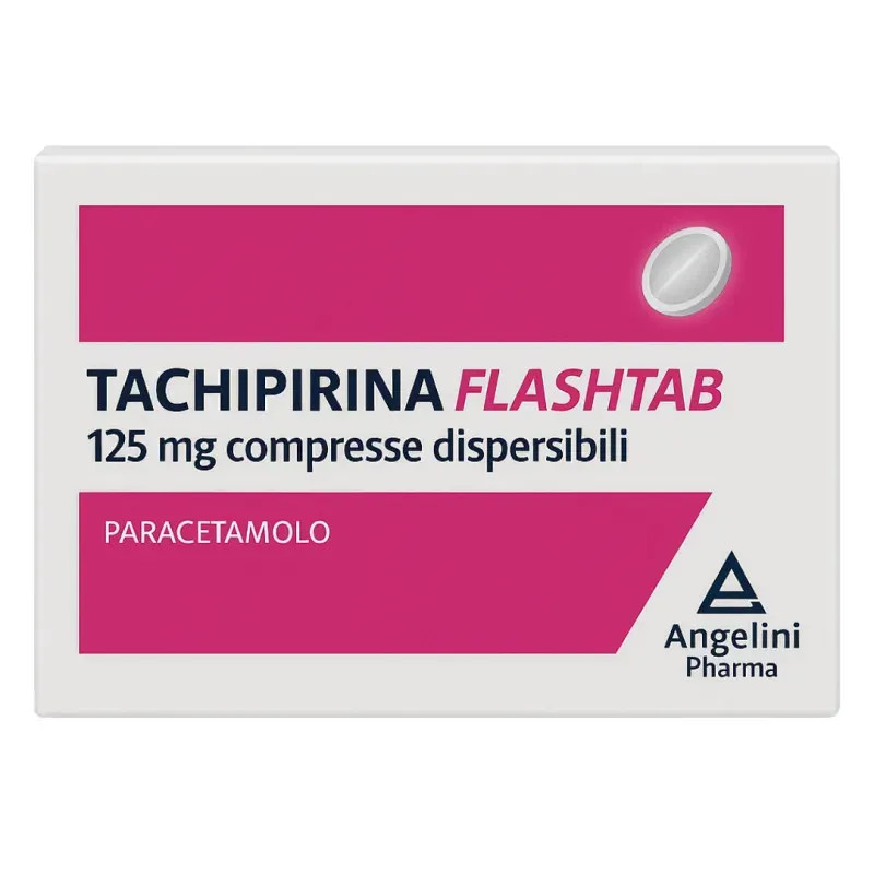 Tachipirina Flashtab Bambini 125mg 12 Compresse Orodispersibili - Tachipirina