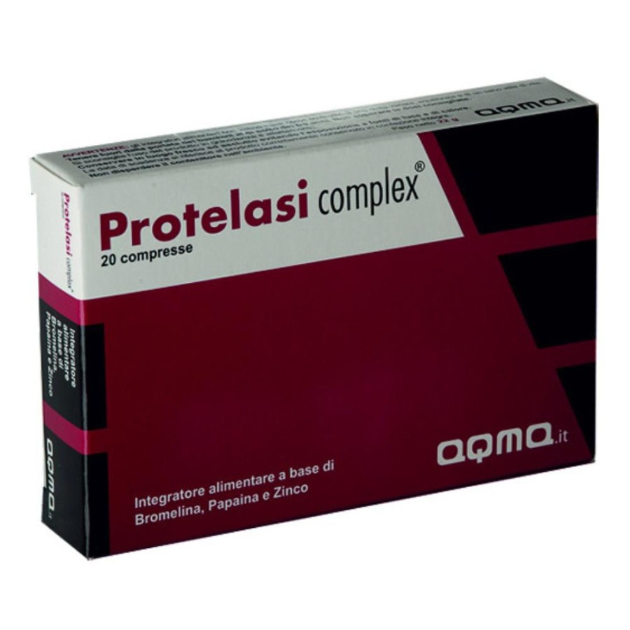 Proliset Complex Integratore Alimentare Bromelina Papaina e Zinco 20 Compresse - Merqurio Pharma