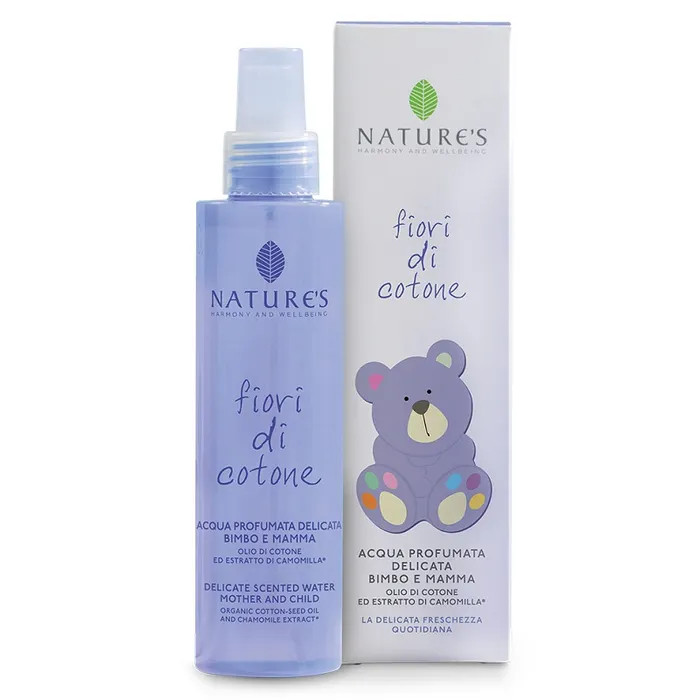 Nature's Fiori Di Cotone Acqua Profumata Delicata Bimbo E Mamma 150 Ml - Immagine 7