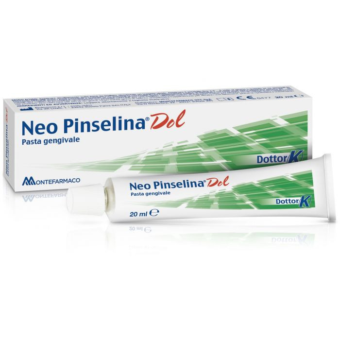 Neo Pinselina Dol Pasta Gengivale Lenitiva e Rinfrescante 20ml - Pinselina Dol