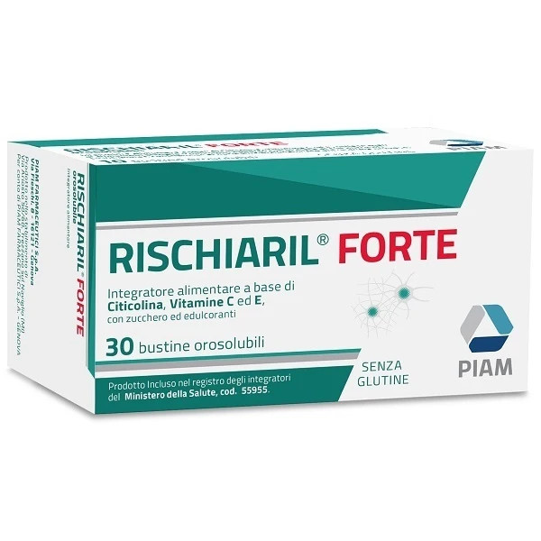 Rischiaril Forte Integratore con Vitamine C ed E 30 Bustine - Piam Farmaceutici