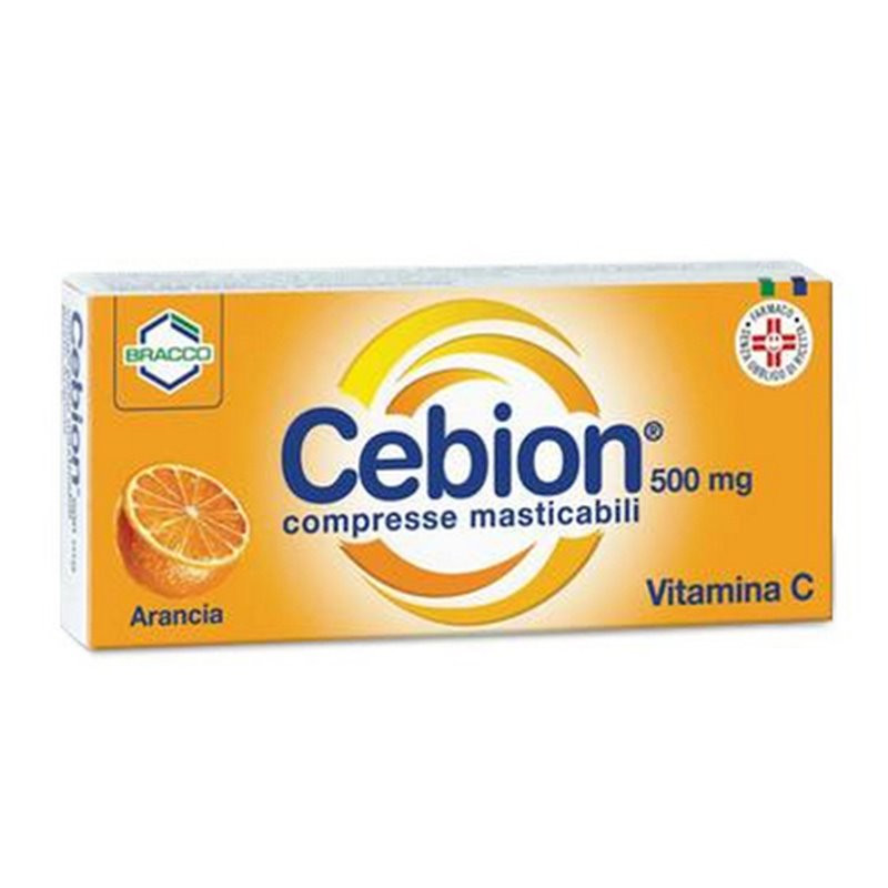 Cebion Masticabile Arancia Integratore Vitamina C 40 Compresse - Cebion