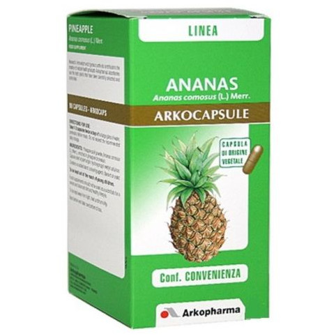 Arkocapsule Ananas Gambo Integratore per Drenaggio 45 Capsule - Arkofarm