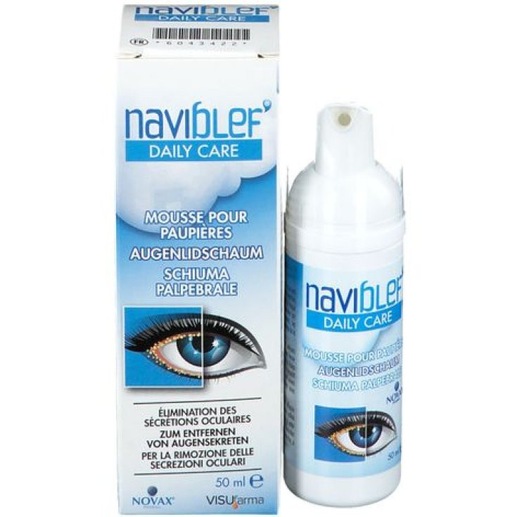 NAVIBLEF DAILY CARE SCHIUMA PALPEBRALE 50 ML - Immagine 7