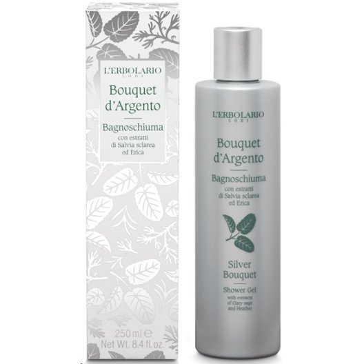 Bouquet d'Argento Bagnoschiuma Delicato 250ml - L'Erbolario
