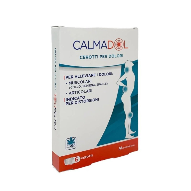 Calmadol Cerotti Per Dolori 6 Pezzi Con Cbd Pz Cerotto - Immagine 7