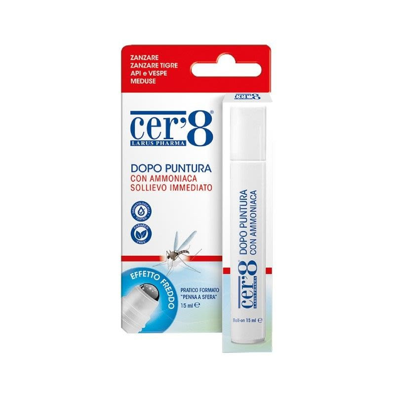 Cer'8 Dopopuntura Roll-On con Ammoniaca 15ml - Cer'8