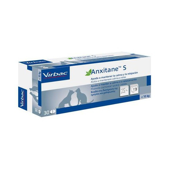 Virbac Anxitane per la Riduzione dello stress Compresse per cani e gatti 30 Compresse peso inferiore a 10 kg - Integratori per gatti - 1° ORDINE? scegli tra BZR5 - BZR20 + 200 pt fedeltà - Immagine 7