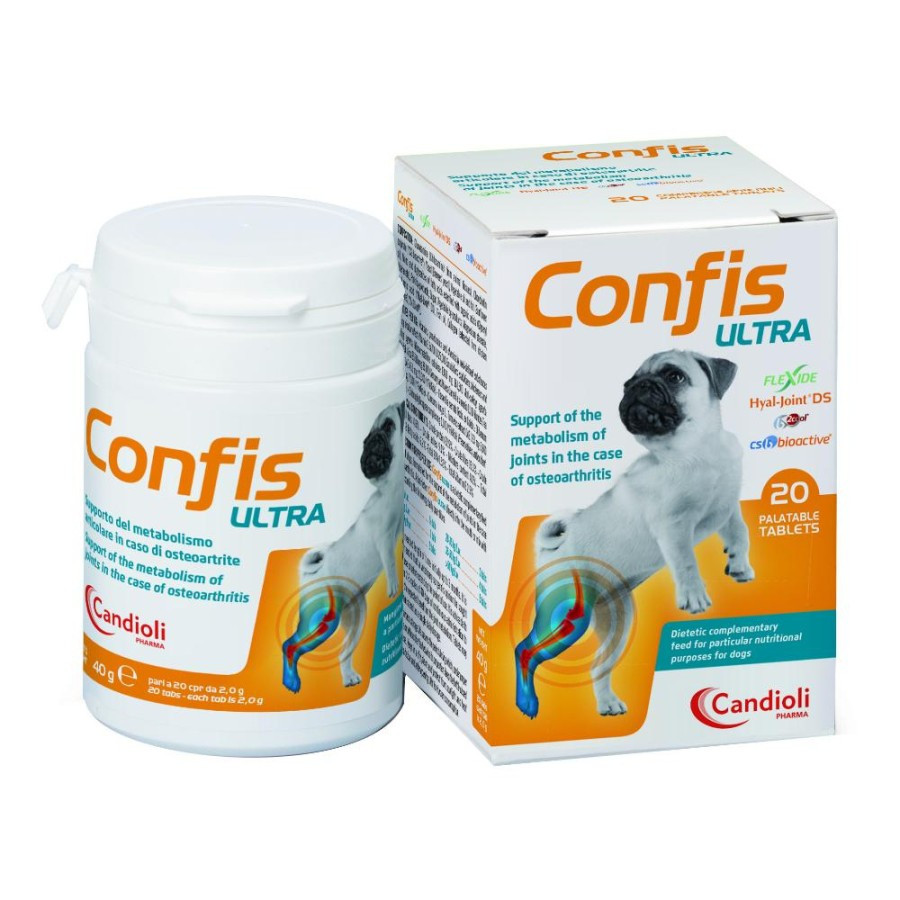 CANDIOLI Confis Ultra 20 compresse - mangime complementare per cani - Immagine 7
