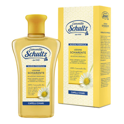 6pz SCHULTZ LOZIONE SCHIARENTE Capelli chiari 100% camomilla bio 200ml - Immagine 6