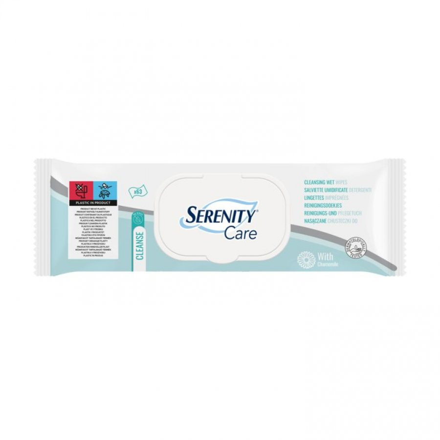 Serenity Care - 63 Salviette Umidificate Detergenti - Immagine 3