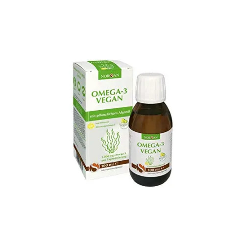 Omega 3 Integratore Vegano con EPA DHA e Vitamina D 100ml - Norsan