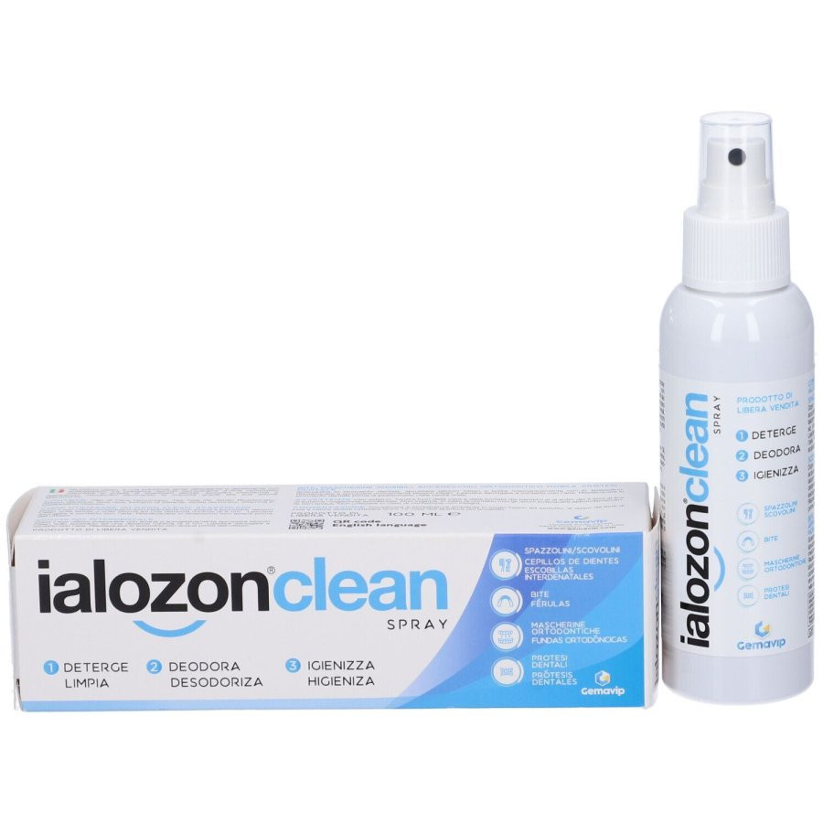 GEMAVIP Ialozon Clean - Spray igienizzante per dispositivi odontoiatrici 100 Ml - Immagine 4