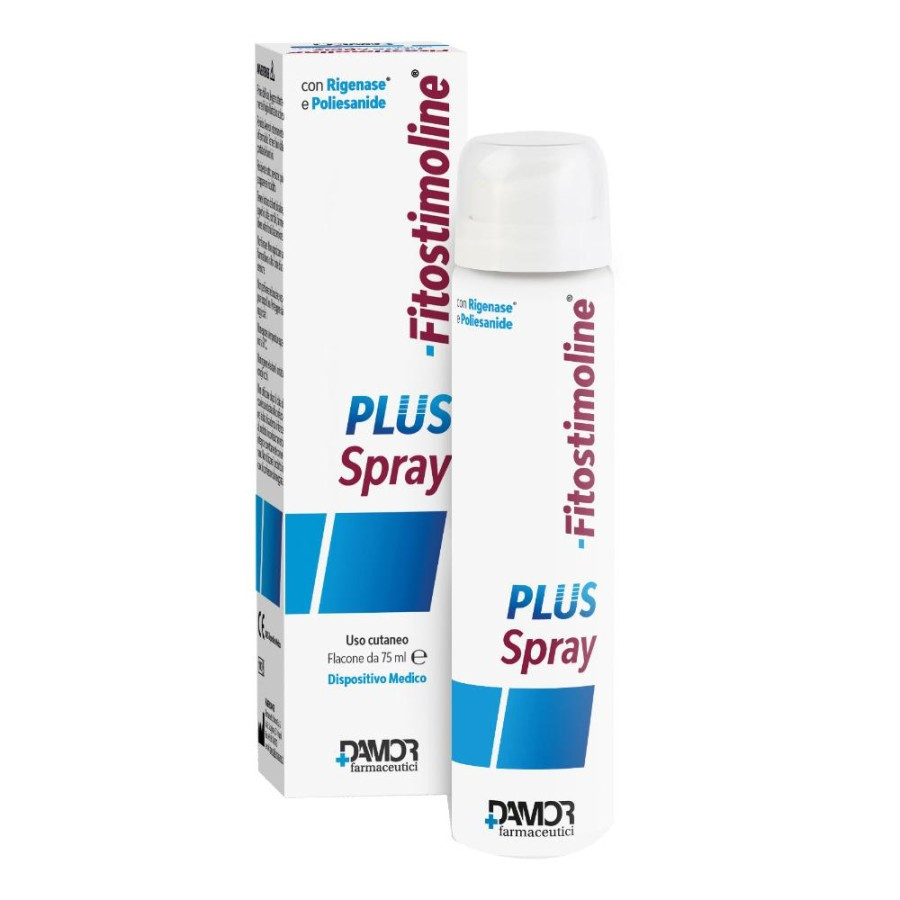 Fitostimoline Plus Spray dispositivo medico per ferite ustioni e ulcere 75ml - Fitostimoline