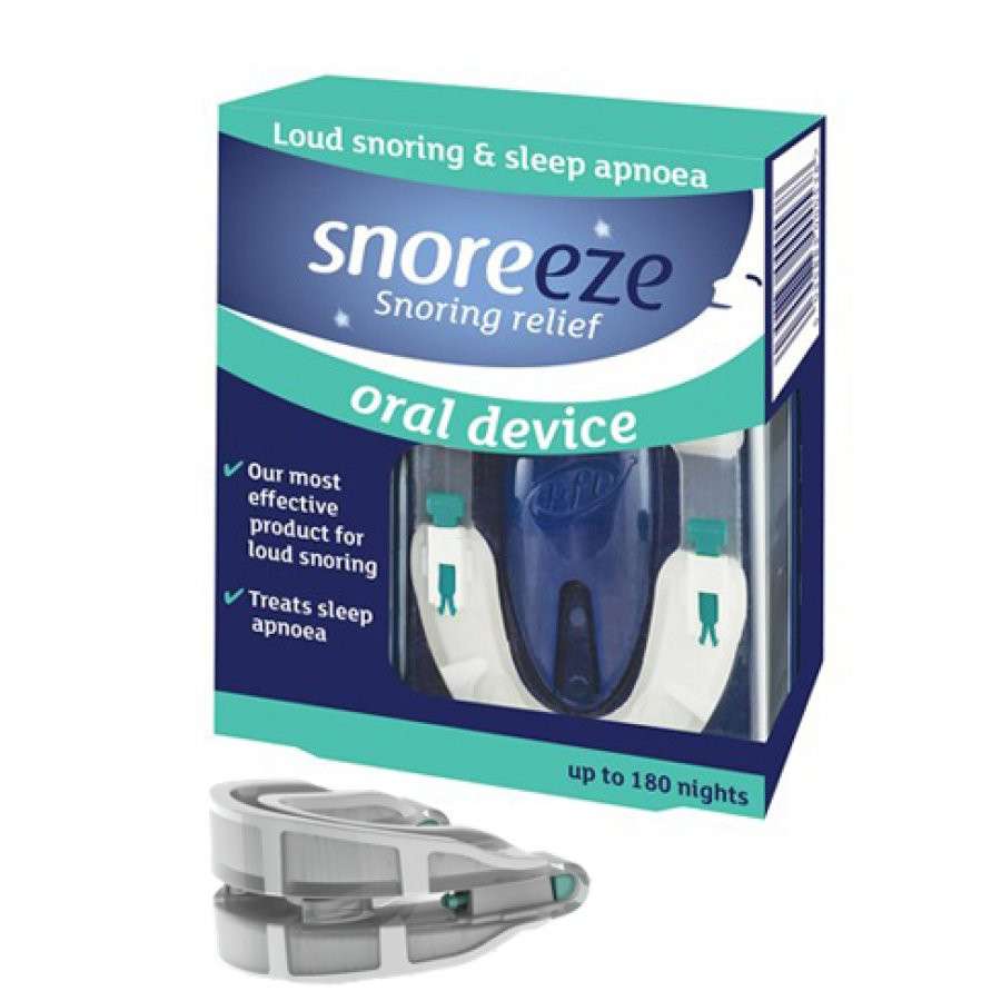 Snoreeze Dispositivo Intraorale Anti-russamento e Apnea Notturna Regolabile - Snoreeze