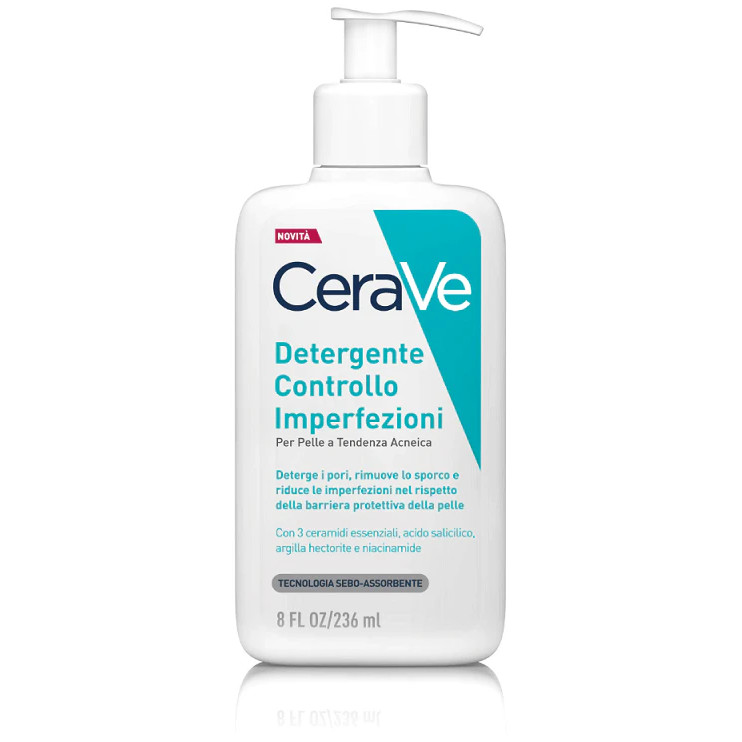 Detergente Controllo Imperfezioni Cerave Gel Purificante 236ml - Cerave