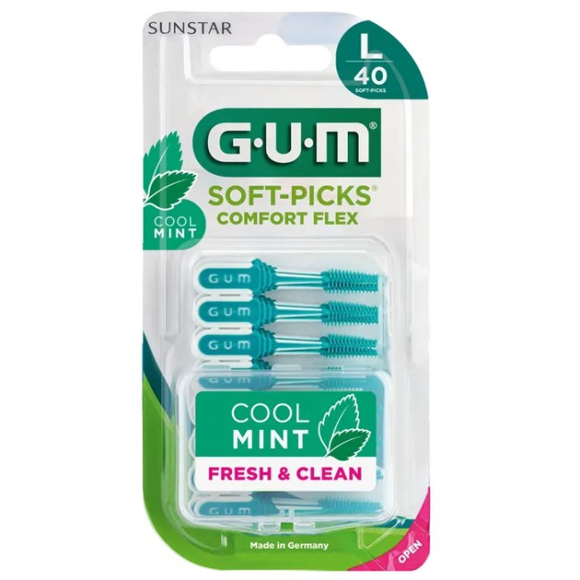 GUM Soft Pick Mint Scov.L 40pz - Immagine 5