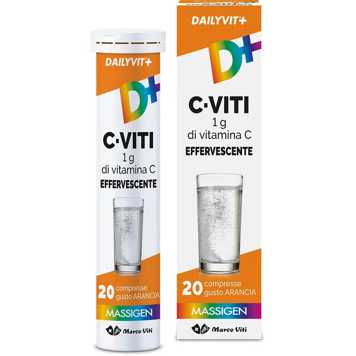 Marco Viti Farmaceutici Spa Massigen C Eff.20 Compresse 1G - Immagine 5