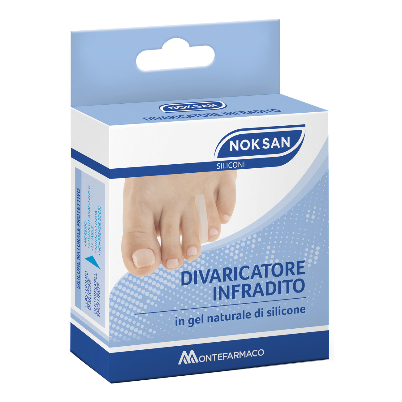 MONTEFARMACO Nok San - Divaricatore Infradito In Gel - Taglia M/L - Immagine 3