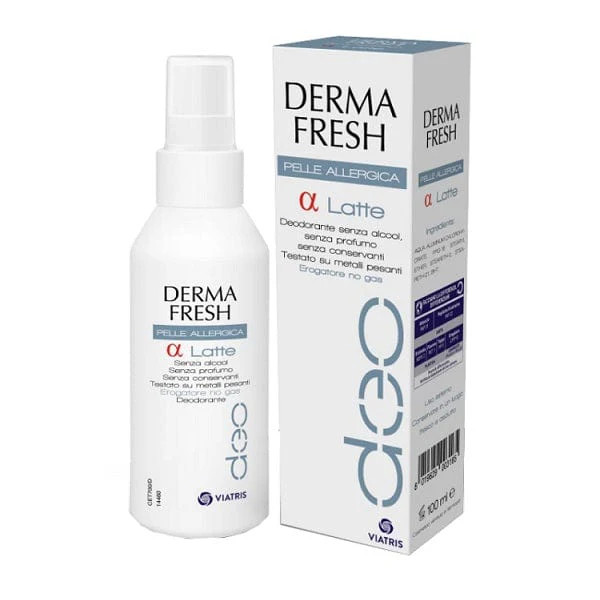 Dermafresh Alfa Latte Deodorante Per Pelle Allergica Freschezza Duratura 100 Ml - Immagine 5