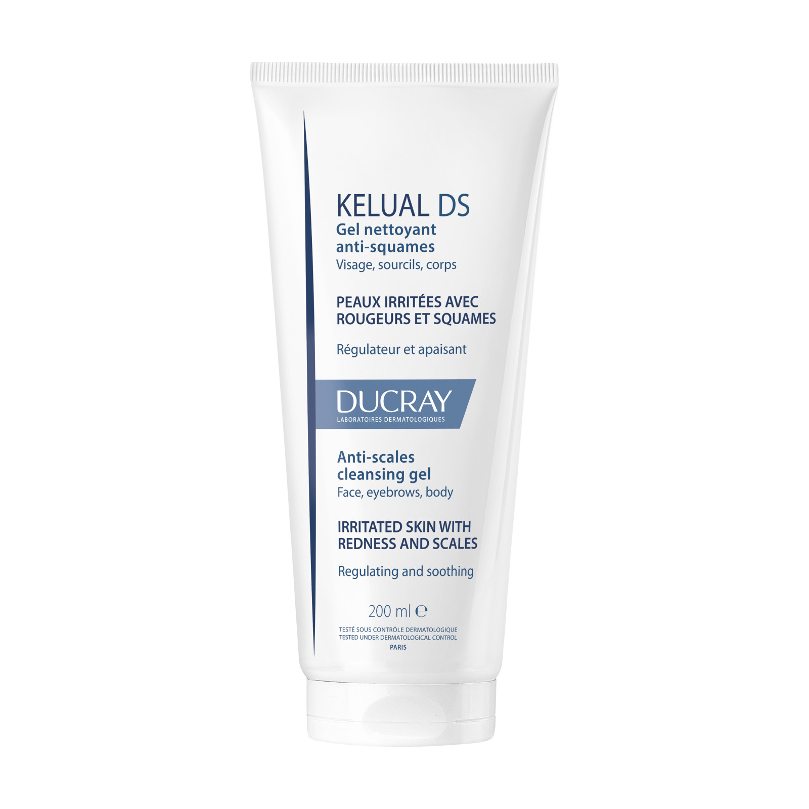 Ducray kelual ds gel moussant detergente viso corpo 200ml - Immagine 12
