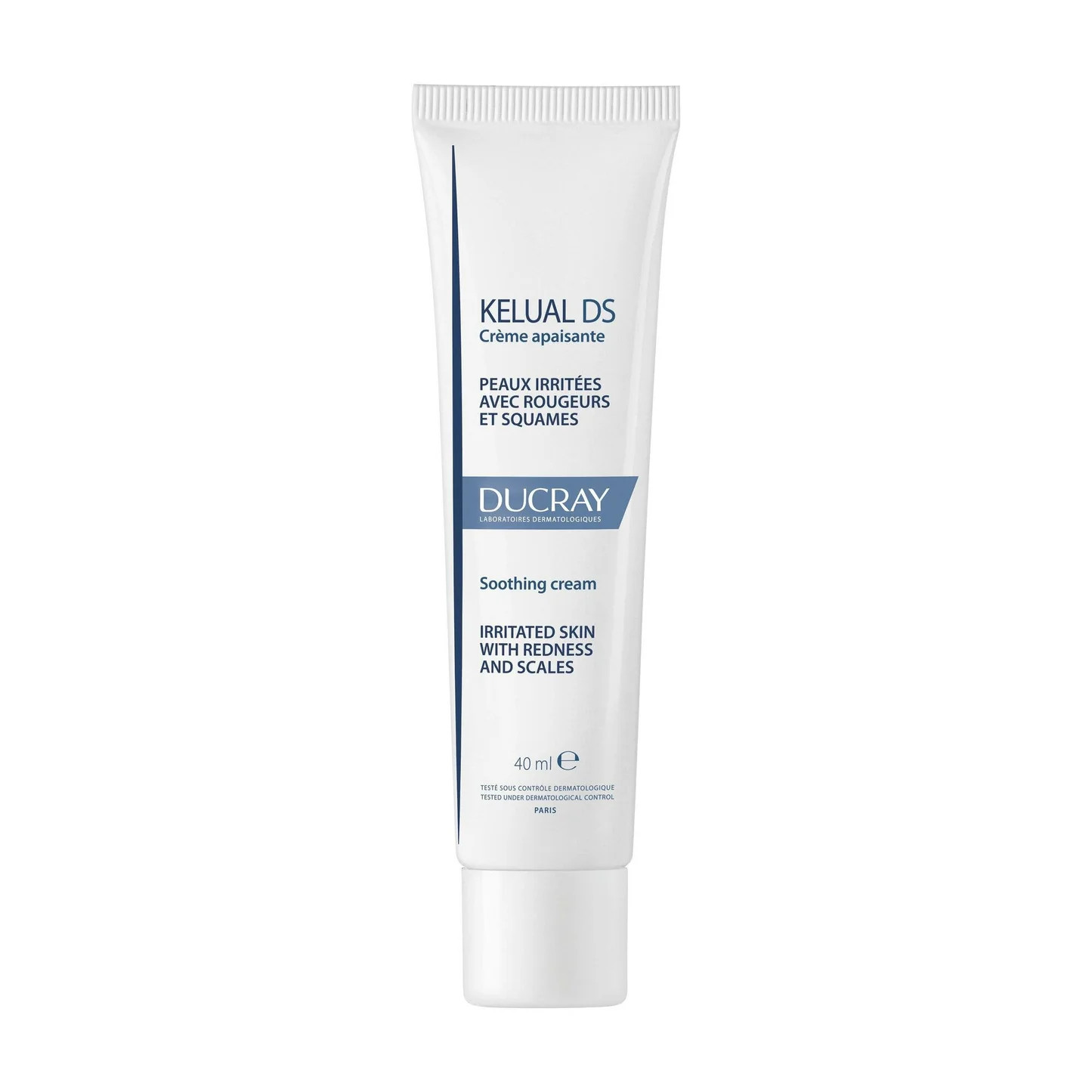 Ducray Crema Viso, Kelual Ds Lenitiva (40 Ml, 24H) - Immagine 8