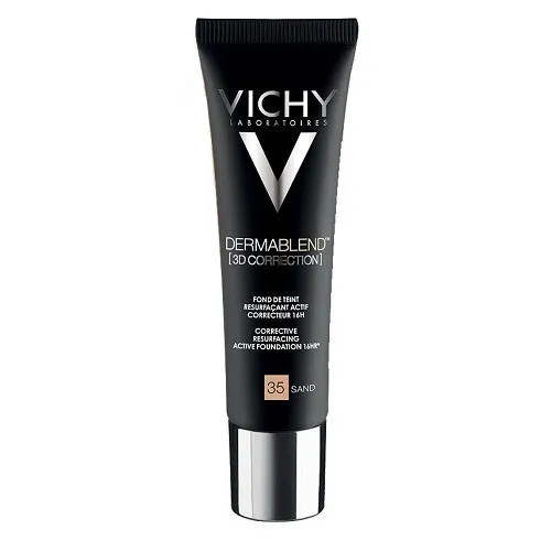 Vichy Dermablend 3D Correction Fondotinta Correttore Alta Copertura Tonalità 35 Sand SPF25 30ml - Vichy