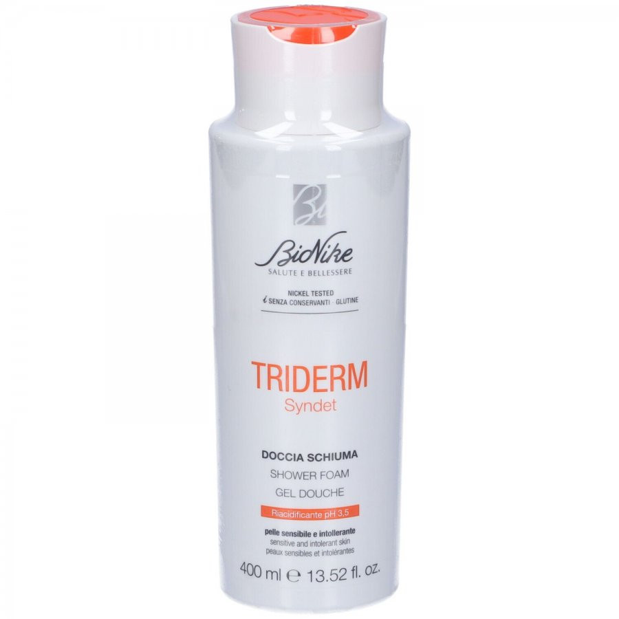 Triderm Doccia Schiuma Syndet pH 3,5 Pelli Sensibili 400ml - Bionike